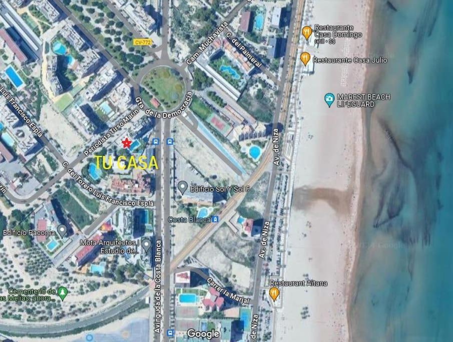 Cozy 3Br: Ac & Park, Beach 4Min Walk, Golf 15 Min Benimagrell Экстерьер фото